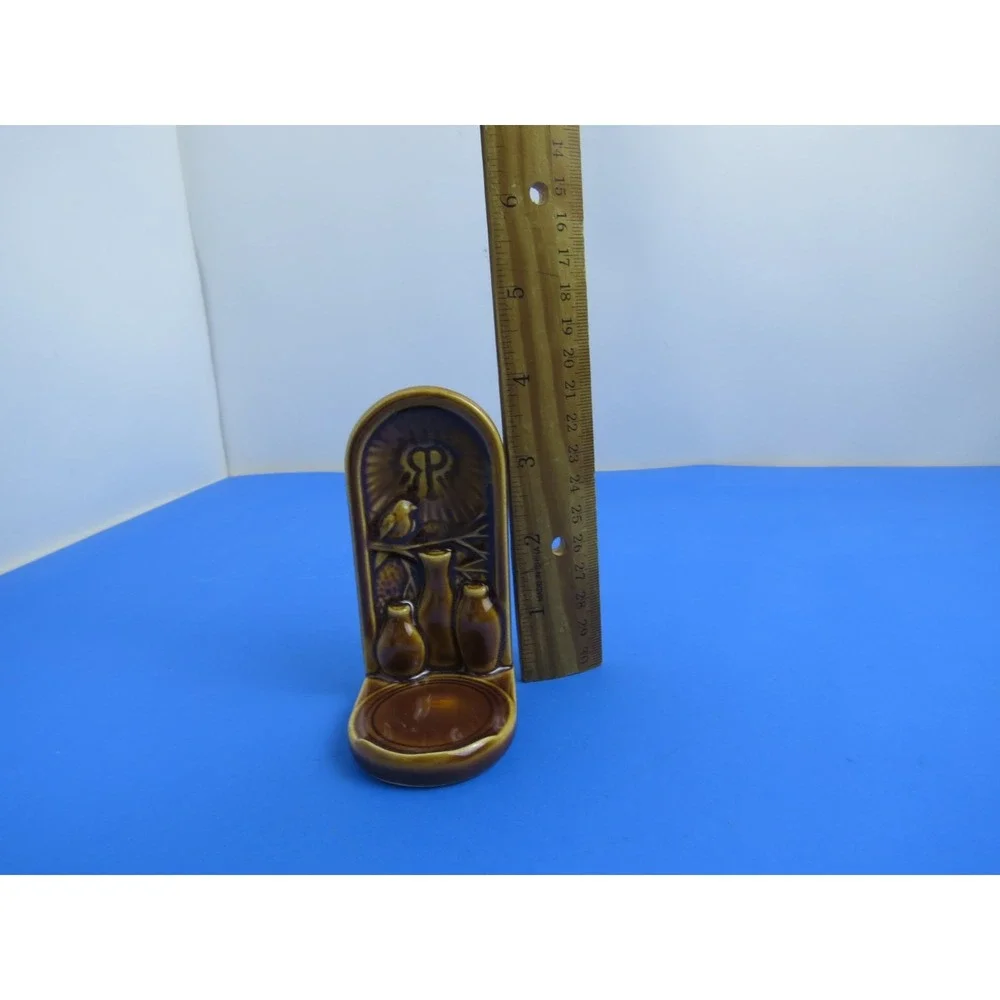 Rookwood Longworth Casting LSC11 Brown Bird Display Votive Candle Holder 2013